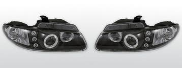 Koplampen Angel Eyes | geschikt voor Chrysler Voyager 1996-2, Verzenden