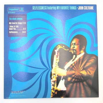 John Coltrane - Selflessness Featuring My Favorite Things -, Nieuw in verpakking