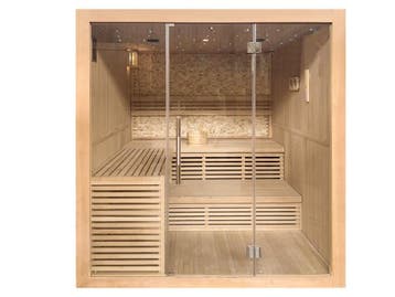 Veiling - Sauna - Rechthoekig 200x200x210cm, Sport en Fitness, Sauna, Nieuw