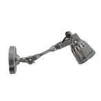 Wandlampen Messing Opbouwspot Mulberry Antiek Zilver, Verzenden