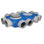 Vent-Axia Uniflexplus + instortverdeler 12x, Verzenden