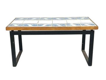 Middentafel - Porselein - Portugese salontafel met