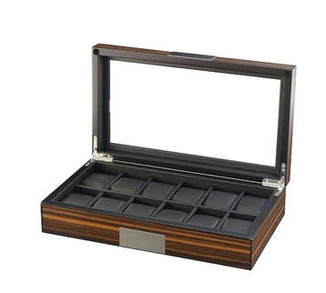 Prestige - Boîte à bijoux - Boîte à montres en bois plaqué