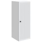 vidaXL Wandkast Wit 33 x 34,5 x 90 cm Bewerkt hout, Verzenden, Nieuw