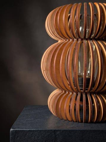 Kabuff - Lampe - Bois - Kabuff Bonde 01/100