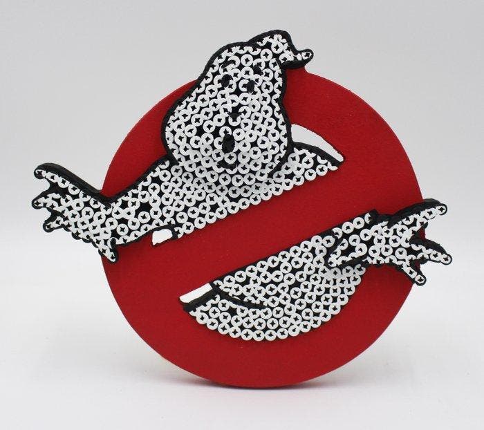 Alessandro Padovan - Ghostbusters (Screw Art), Antiek en Kunst, Kunst | Schilderijen | Modern
