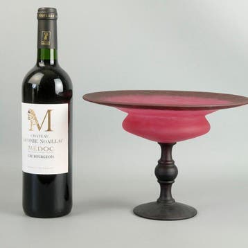 Verreries Schneider - Charles Schneider - Tazza - Verre -, Antiquités & Art