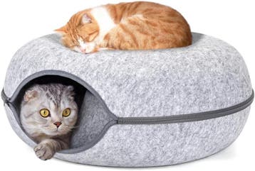 Kattenmand - Kattenbed - 60x60 cm - Grijs - Nobleza, Verzenden