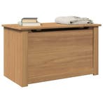 vidaXL Opbergkist met deksel PANAMA 79x42x46 cm massief, Verzenden, Nieuw