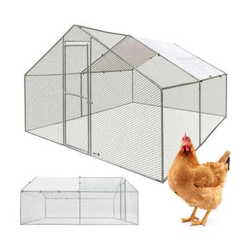 MaxxPet Kippenren - kippenhok metaal - 3x4x2m (Dieren), Dieren en Toebehoren, Ophalen of Verzenden, Nieuw