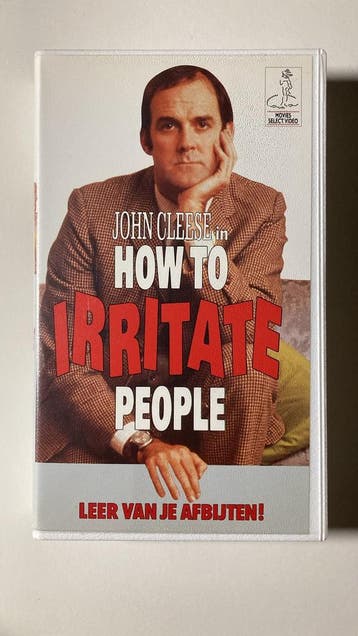 HOW TO IRRITATE PEOPLE (VHS), Cd's en Dvd's, VHS | Film, Gebruikt