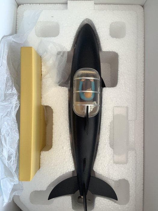 Kuifje - 1 Statue - De onderzeeër van professor zonnebloem -, Boeken, Strips | Comics