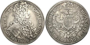 Taler, daalder 1704, Habsburg Leopold I 1657-1705, Verzenden