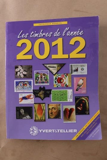Wereld 2012/2015 - 4 Yvert&Tellier Full Colour catalogi
