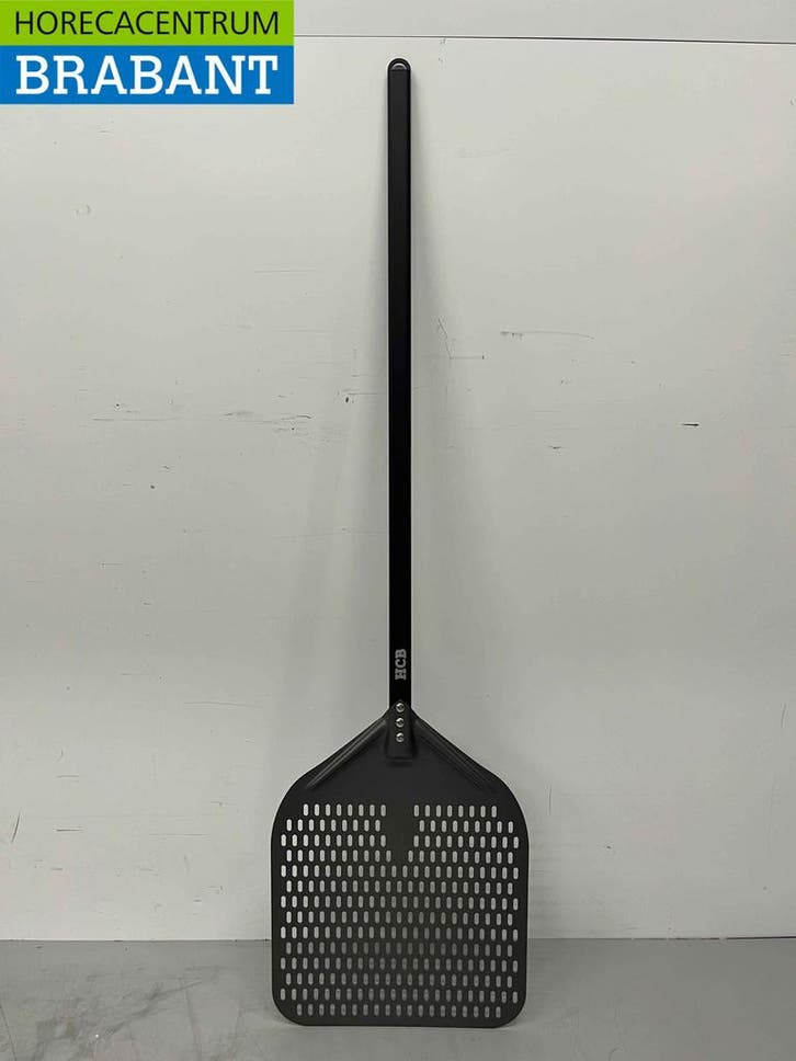 Pizzaschep hard geanodiseerd, geperforeerd blad 35 cm,, Zakelijke goederen, Horeca | Keukenapparatuur, Ophalen of Verzenden