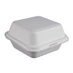 Hamburgerdoosjes | Composteerbaar Bagasse | 500 stuks |, Verzenden