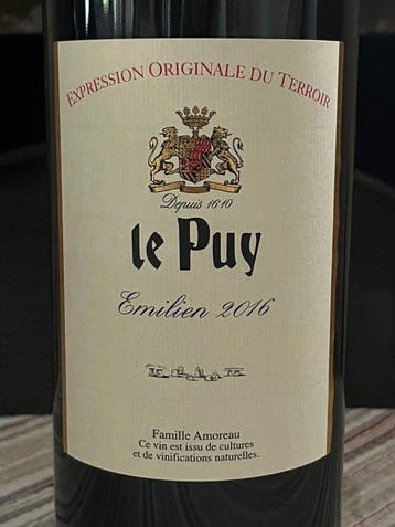 2016 Le Puy Cuvee Emilien - Bordeaux - 1 Magnum (1,5 L), Nieuw