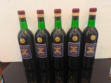 1968 Fattoria dei Barbi - Brunello di Montalcino - 5 Flessen, Nieuw