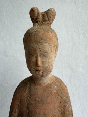 Oud-Chinees, Han-dynastie Terracotta Hofdame /
