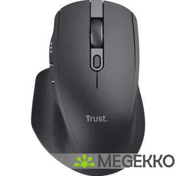Trust Ozaa+ Draadloze Zwarte Multi-Connect Muis, Verzenden, Nieuw