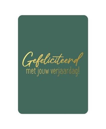 Wenskaart  Gefeliciteerd met jouw verjaardag (Kaarten), Diversen, Verzenden, Nieuw
