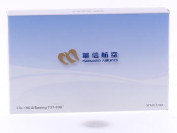 Schaal 1:500 Herpa / Hogan Wings 8522 Mandarin Airlines E..., Ophalen of Verzenden
