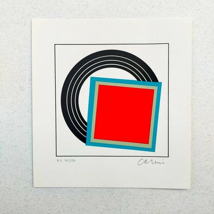Eugenio Carmi (1920-2016) - Constructive, Antiek en Kunst, Antiek | Overige Antiek