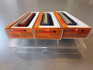 Arnold N - 3395, 3393, 3392 - Modeltrein personenwagonset, Nieuw