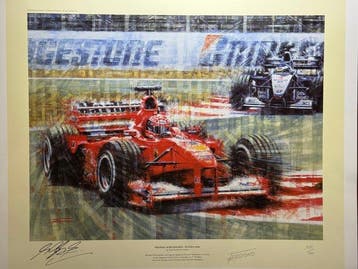 Ferrari - Michael Schumacher - 2000 - Print, Collections