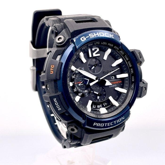 Casio - Tough Solar, Radio-Controlled, Bluetooth, Sapphire, Handtassen en Accessoires, Horloges | Heren