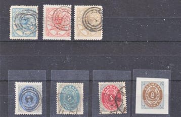 Denemarken 1854/1950 - Zeer mooie verzameling Deense, Gestempeld