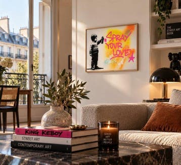 Golden Boy (2000) - SPRAY YOUR LOVE Original painting -
