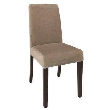 Stoelen | Stof/Hout | Beige | Houtlook Poten | Indoor | 2, Verzenden, Nieuw in verpakking