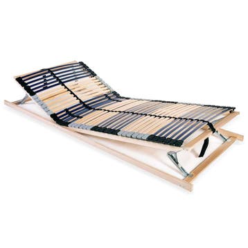 vidaXL Lattenbodem met 42 latten 7 zones 80x200 cm, Huis en Inrichting, Slaapkamer | Bedden, Verzenden, Nieuw