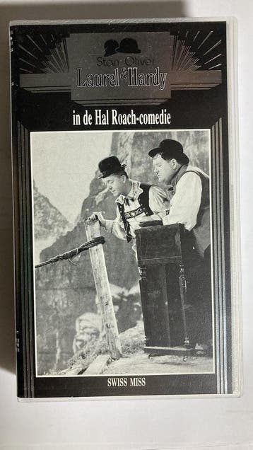 LAUREL & HARDY IN DE HAL ROACH-COMEDIES SWISS MISS (VHS), Gebruikt