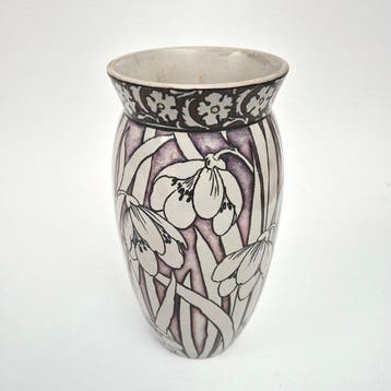 Boch Frères Keramis - Vase - D14 - F503 - Faïence - Horloges, Antiquités & Art