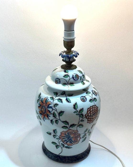 Sevres Francia, Anni 40 - H 58 cm - Tafellamp -, Antiek en Kunst, Kunst | Designobjecten