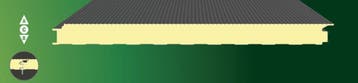 Geïsoleerde wandpanelen 100mm (verborgen bevestiging), Ophalen of Verzenden, Nieuw