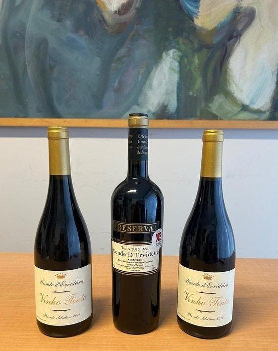 Conde DErvideira: Private Selection 2011 (x2) e Reserva, Verzamelen, Wijnen