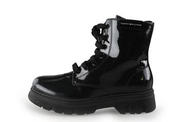 Tommy Hilfiger Boots in maat 38 Zwart, Kleding | Dames, Verzenden, Zwart, Overige typen, Zo goed als nieuw