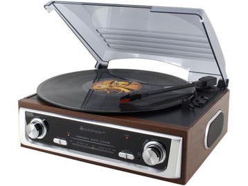 Soundmaster PL196H - Platenspeler - Ingebouwde speakers -, Verzenden, Nieuw