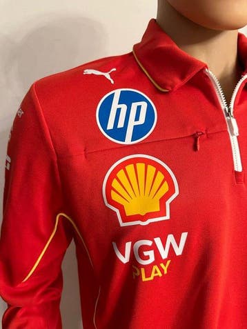 Ferrari - Formule 1 - LS Polo - 2024 - Vêtements déquipe