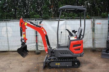 Veiling: Minigraver Track TR14 Diesel 2026 Nieuw, Ophalen