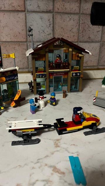 Lego Set - 60203 - City - Ski Resort, Nieuw