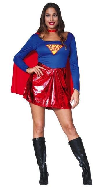 Super Vrouw Kostuum, Verzenden