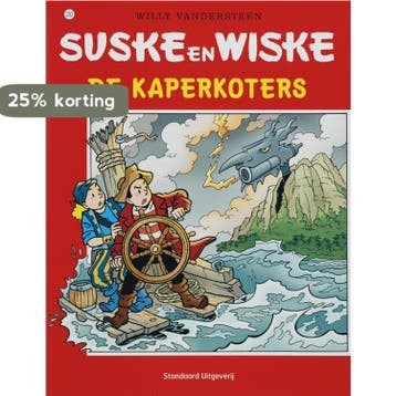 Kaperkoters / Suske en Wiske / 293 9789002218828, Boeken, Verzenden, Gelezen, Willy Vandersteen