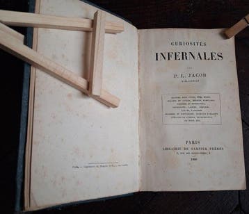 P. L. Jacob - Curiosités Infernales - 1886