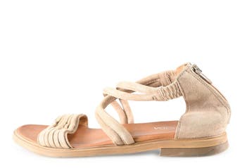 Omoda Sandalen in maat 40 Beige, Verzenden, Beige, Omoda, Sandalen of Muiltjes