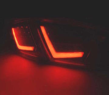 FEUX ARRIÈRE POUR SEAT LEON 1P 09-12 LIGHT BAR ROUGE FUMÉ, Verzenden
