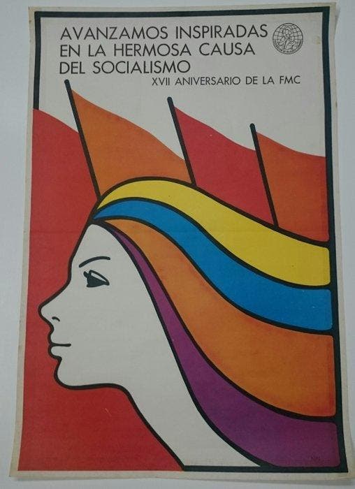 Nin - Mujeres por el Socialismo, Cuba, Antiek en Kunst, Kunst | Tekeningen en Fotografie